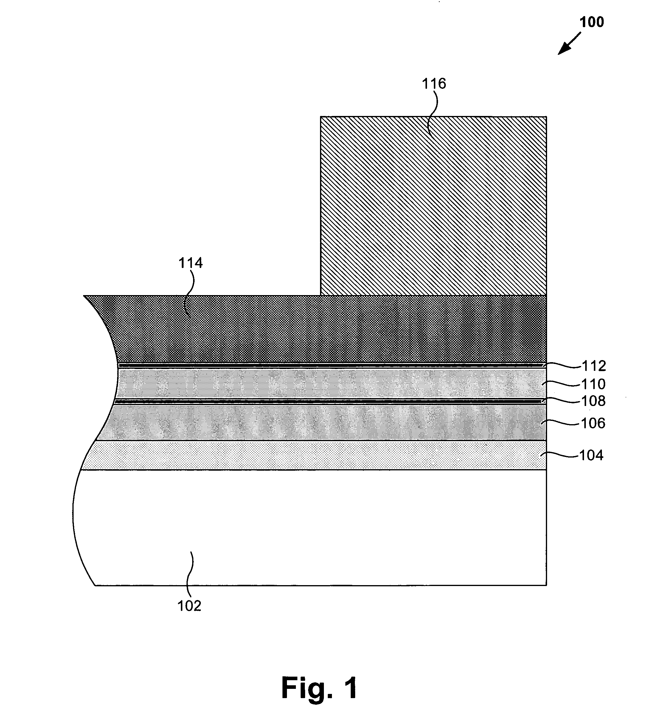 PHEMT structure having recessed ohmic contact and method for fabricating same