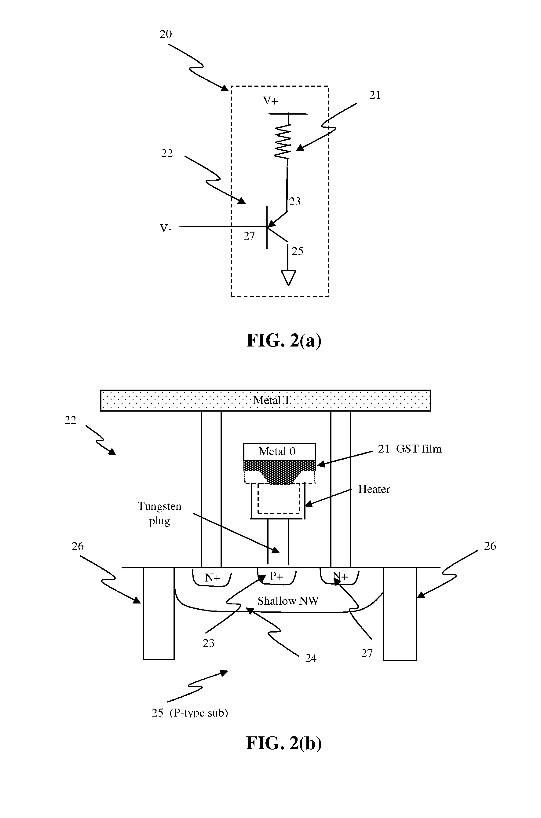Memory using a plurality of diodes as program selectors with at least one being a polysilicon diode