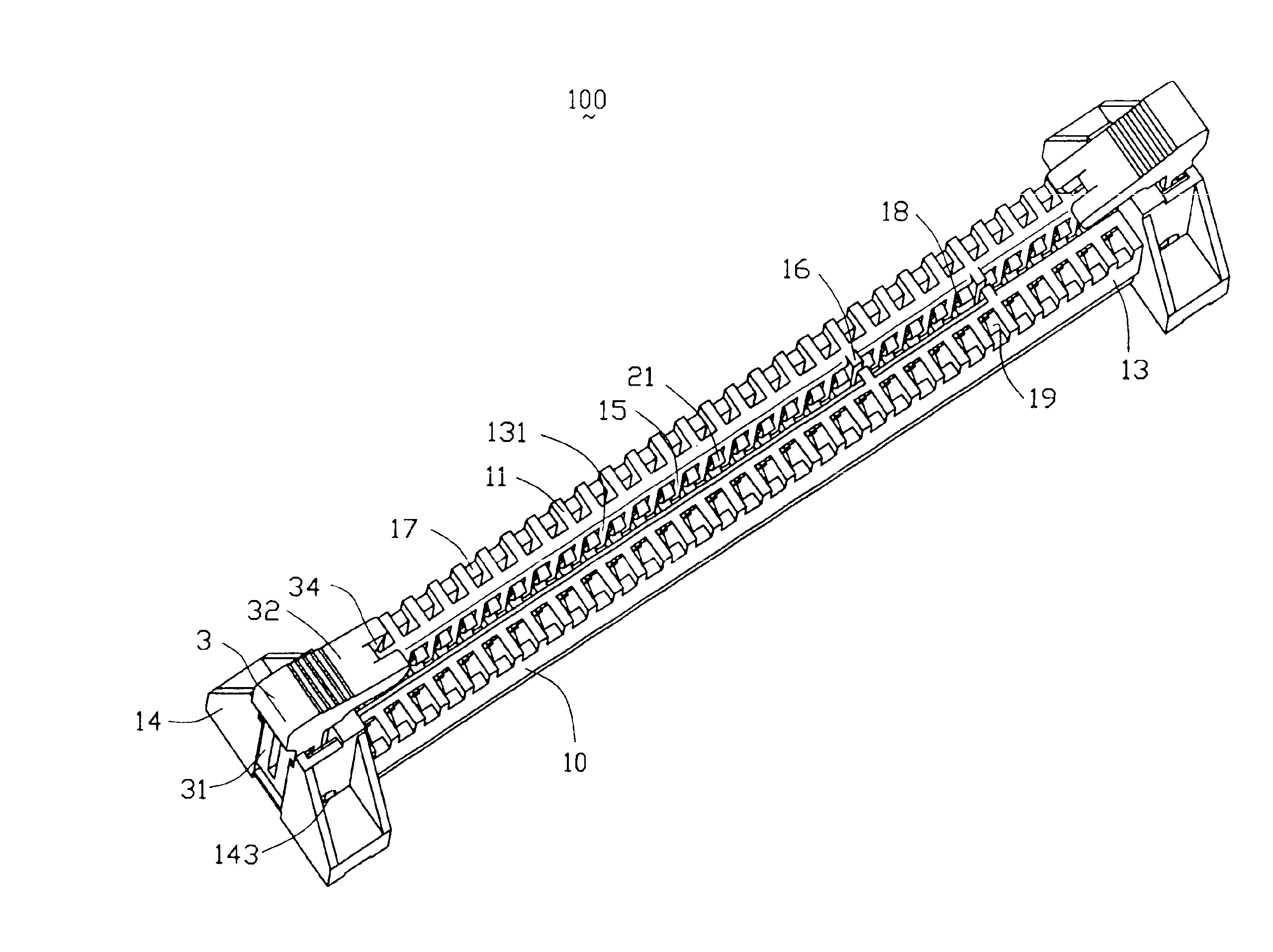 Electrical connector having heat-dissipation structure