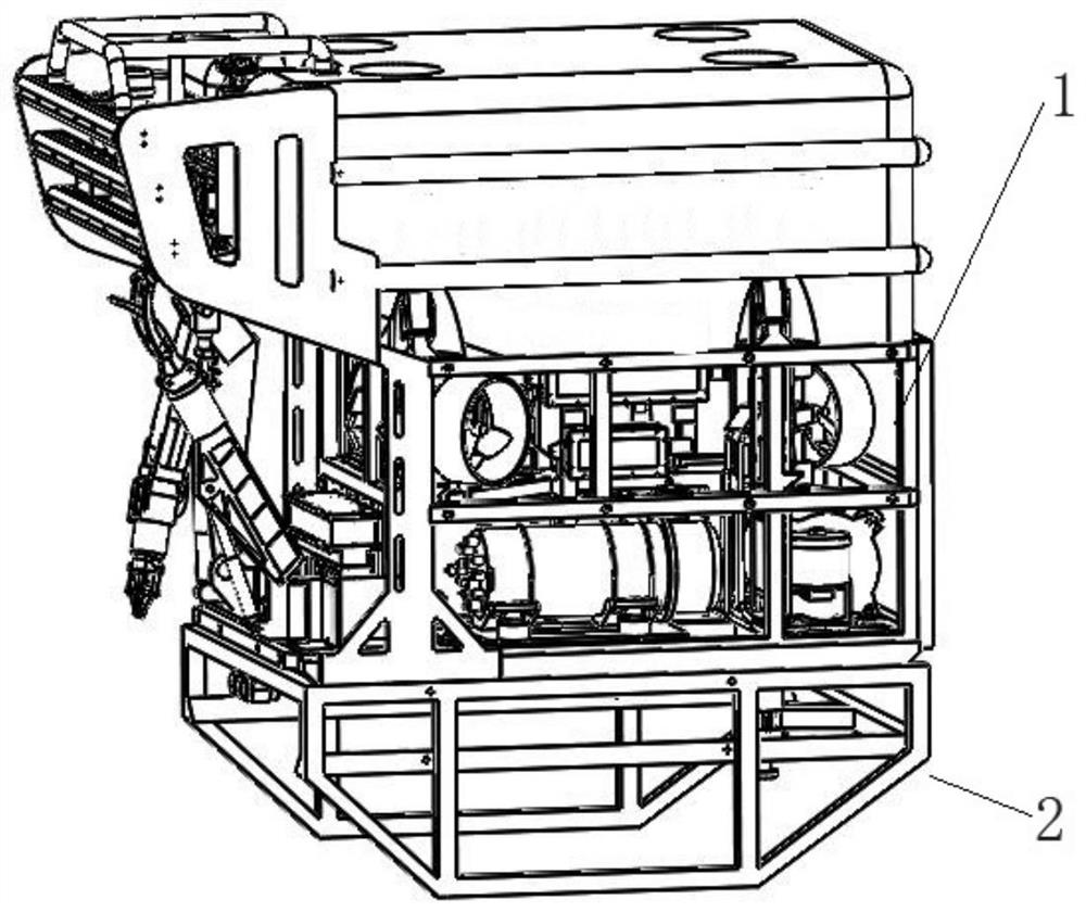 A device and method for measuring gravity near the seabed