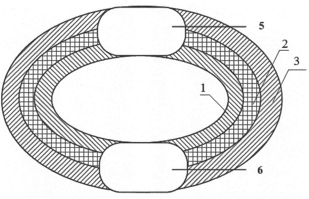 Elastic conducting film material and preparation method thereof