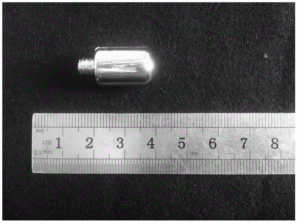 A kind of large-size zrti reference crystal material and preparation method thereof