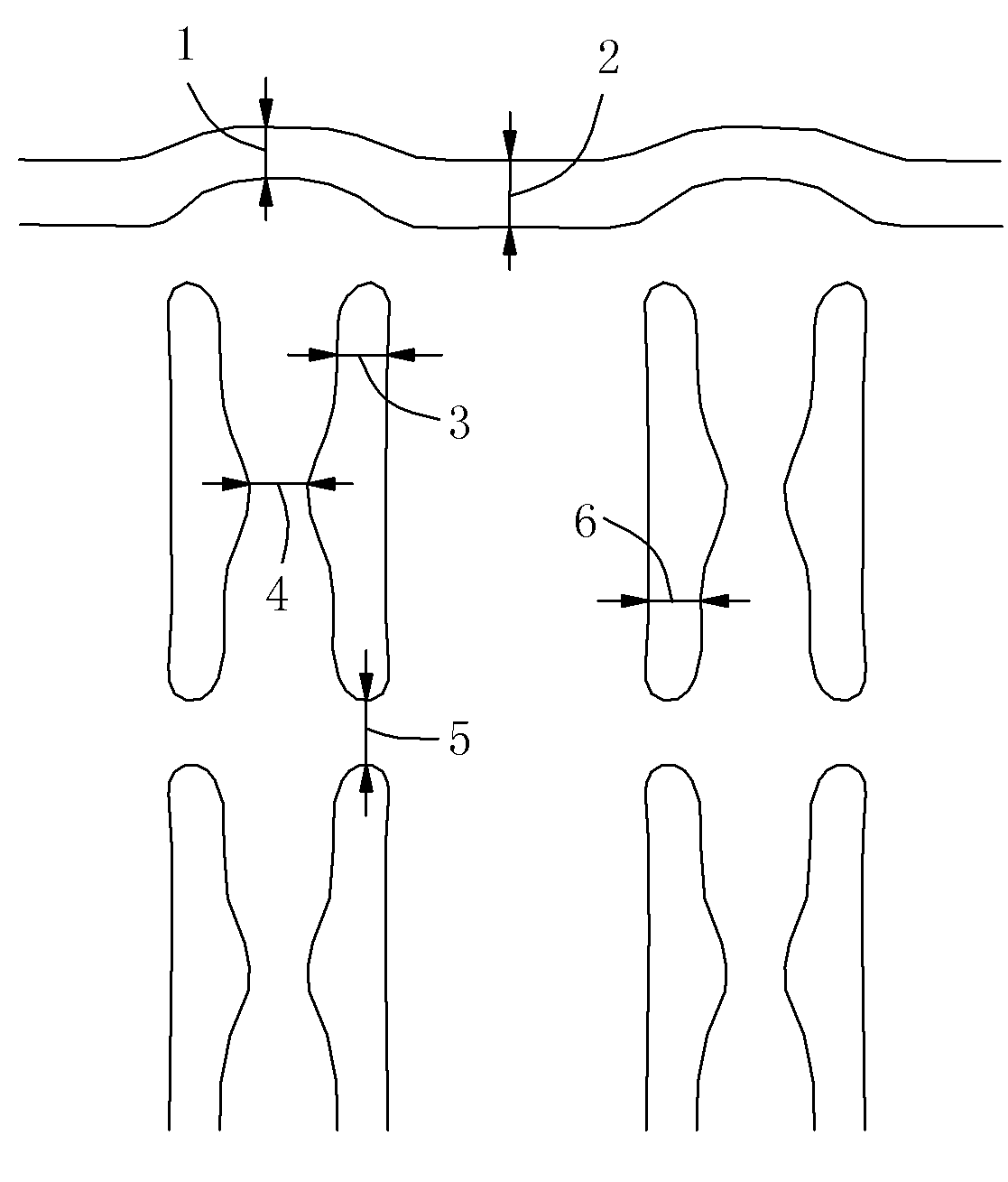 Optical proximity effect correction method and corresponding mask pattern forming method