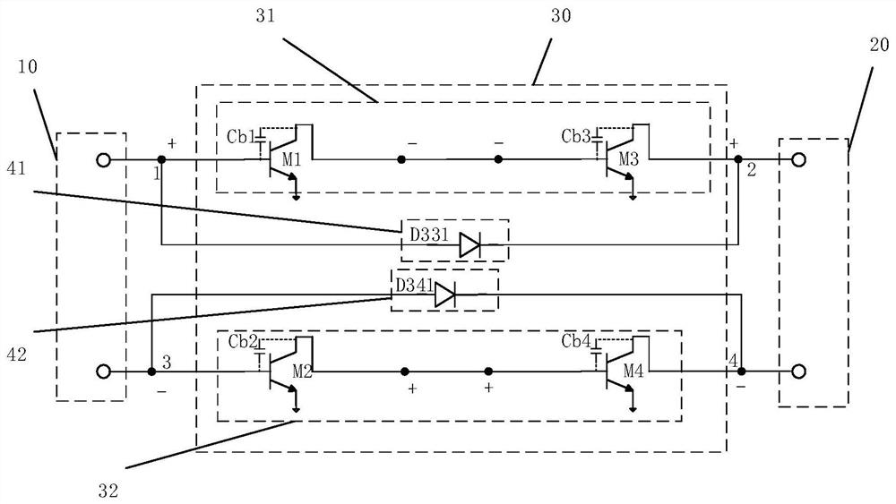 Push-pull power amplification circuit