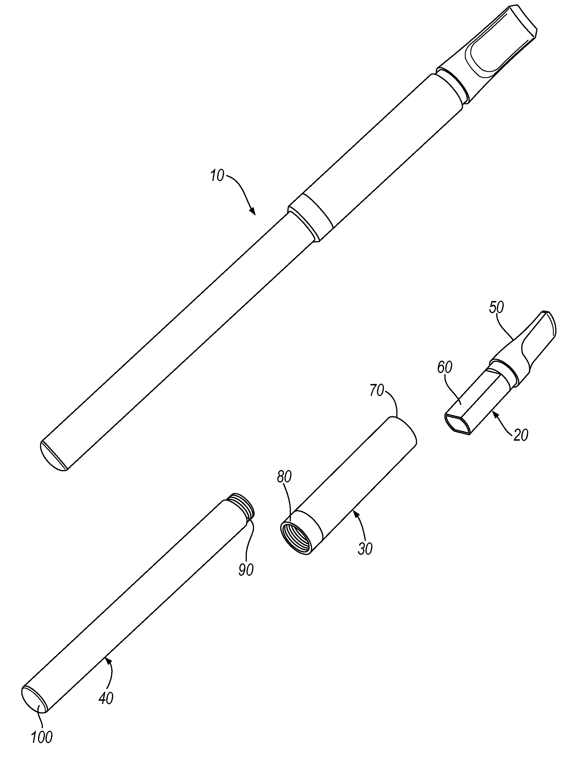 Method and apparatus relating to electronic smoking-substitute devices