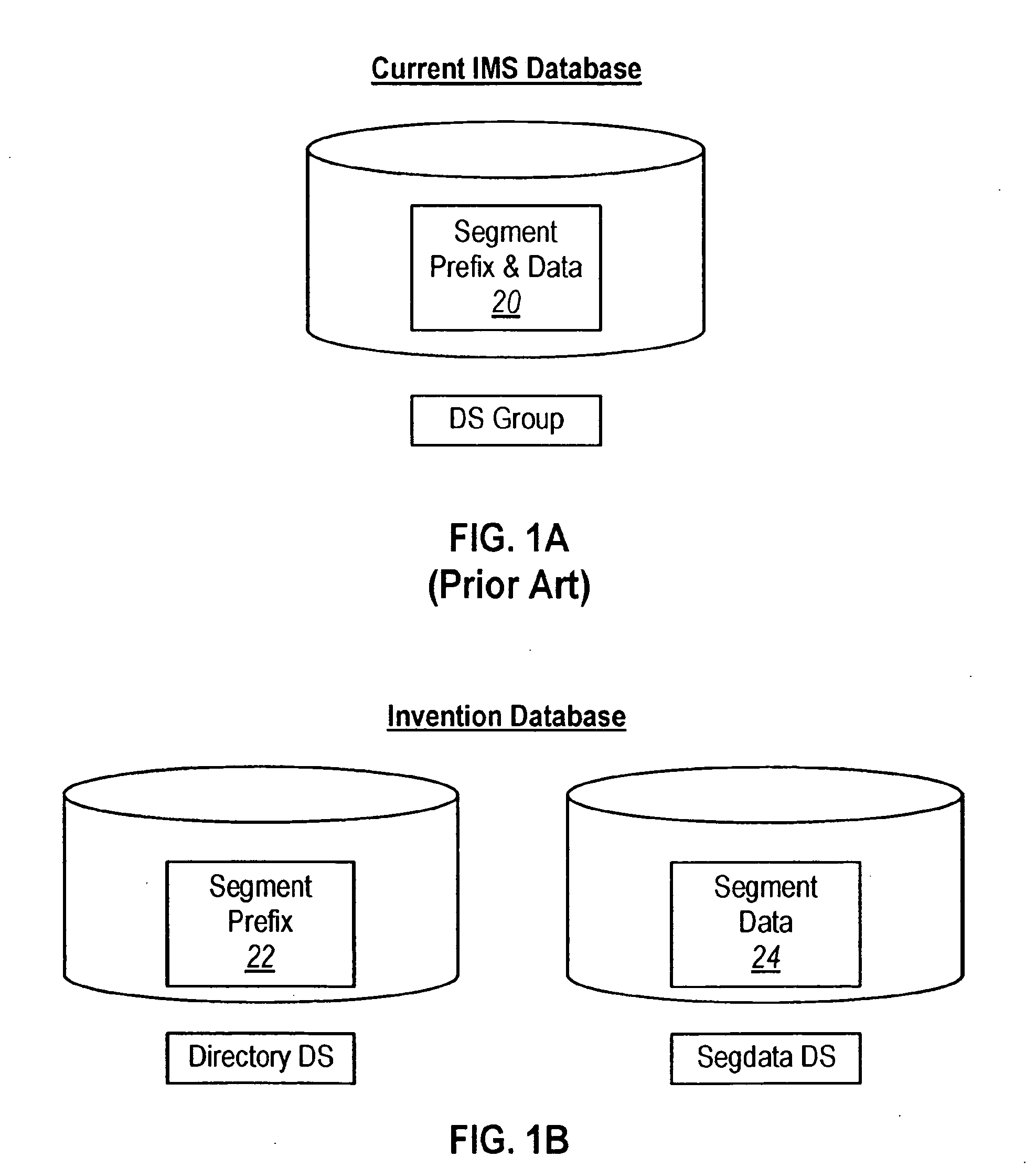 Space management of an IMS database