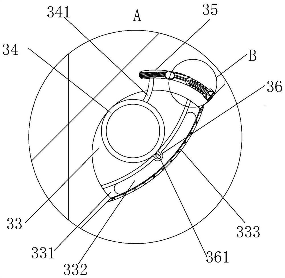 Automobile part clamping device