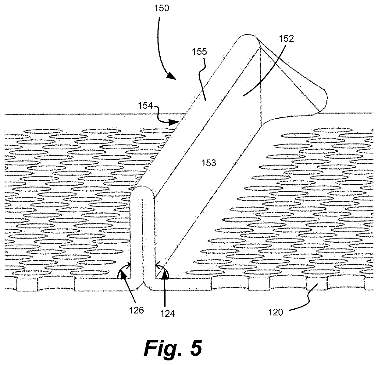 Single piece gutter guard with truss