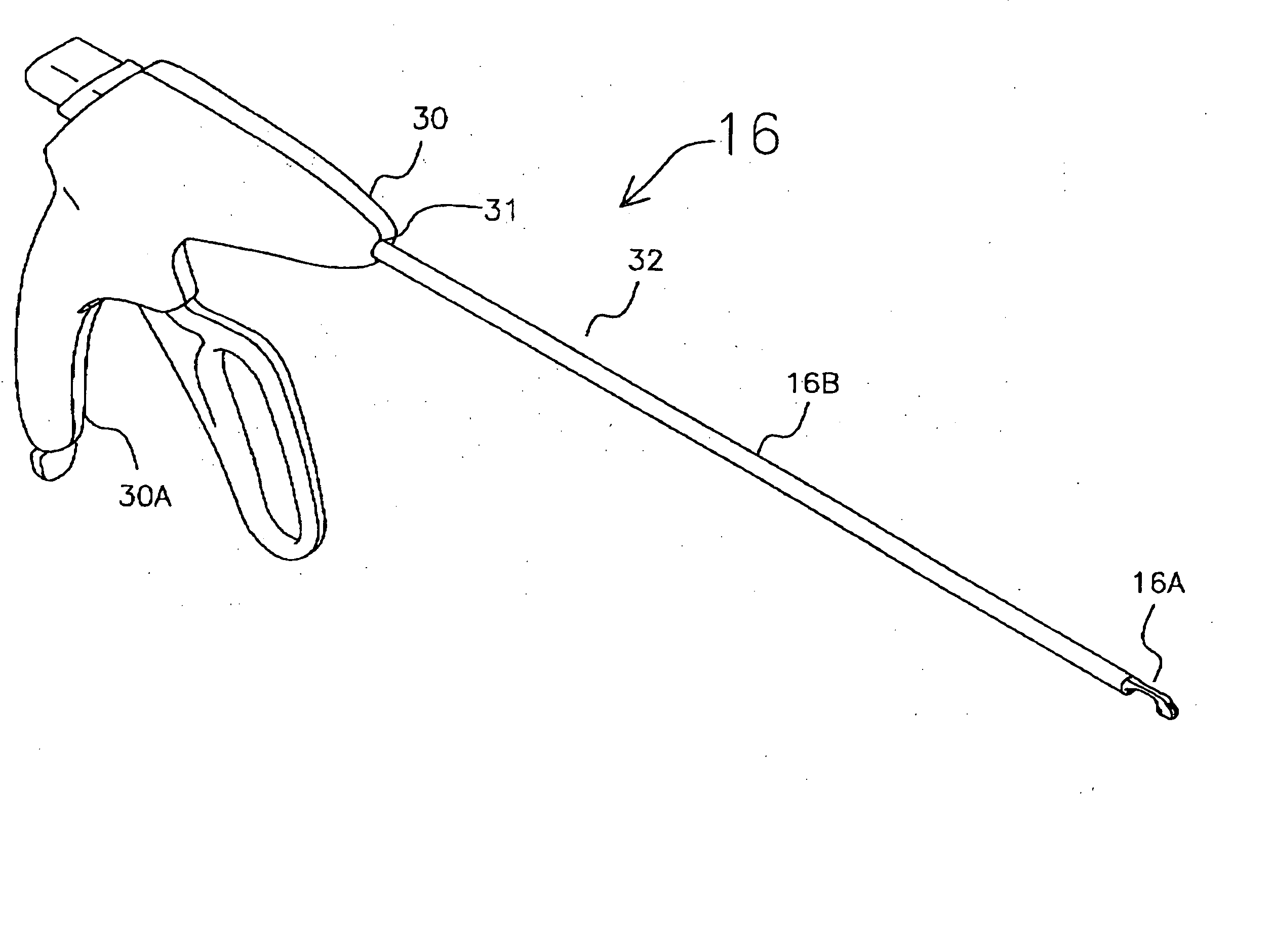 Sew-right running stitch instrument