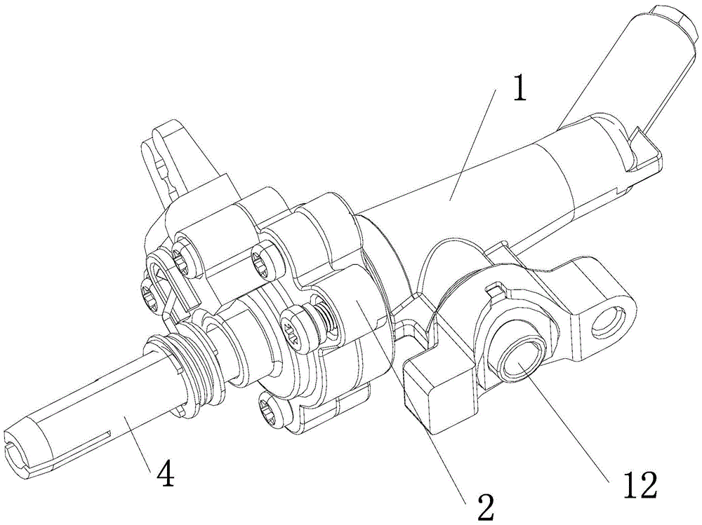 Gas valves for different gas sources