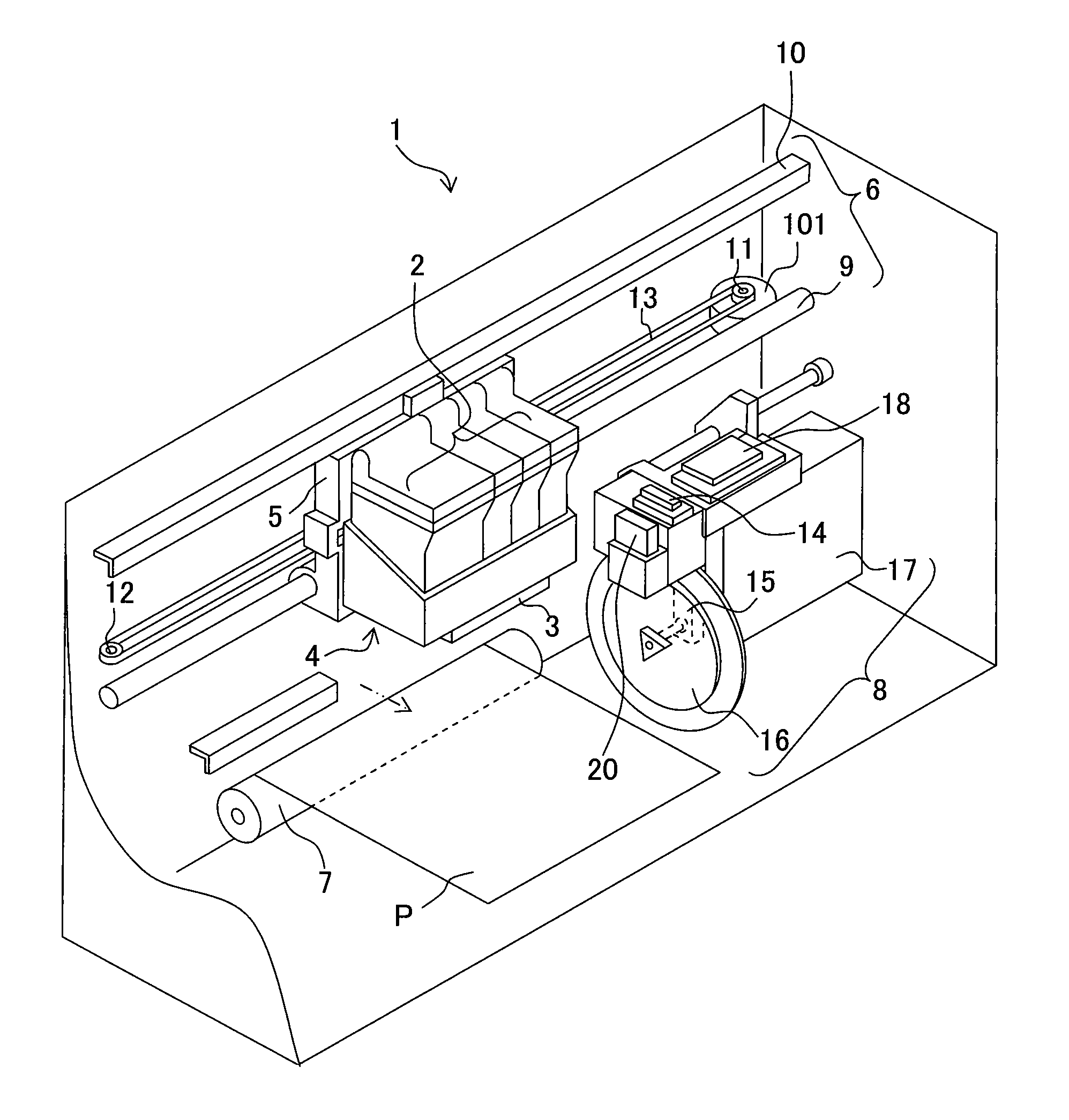 Water base ink for ink-jet recording, ink cartridge, and ink-jet recording apparatus