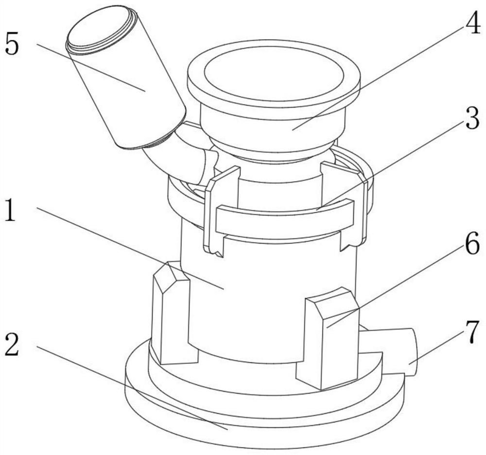 Feed mixing device