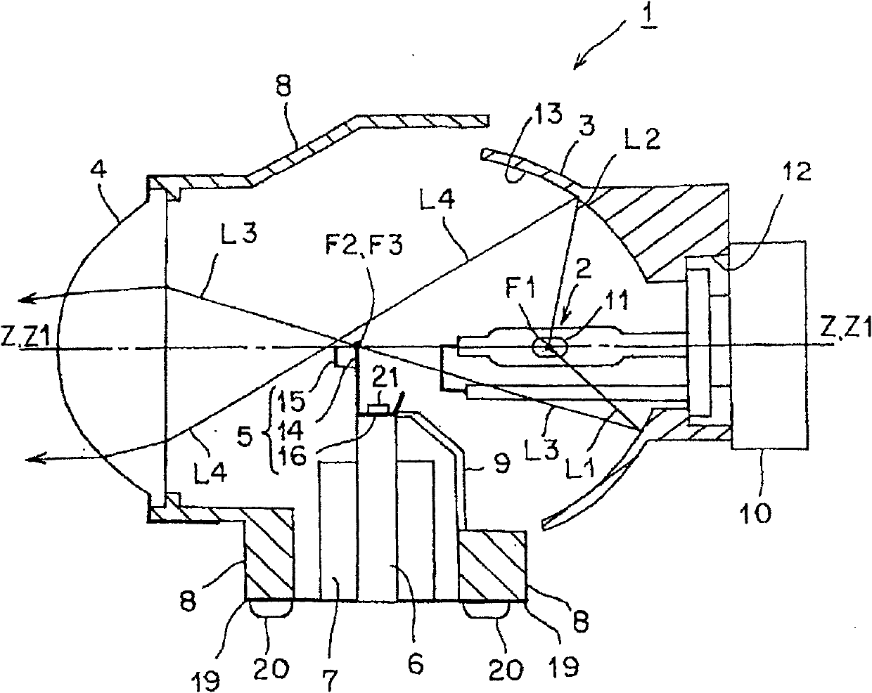 Vehicle headlight