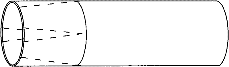 Method for butting buried cable steel tube on site during construction