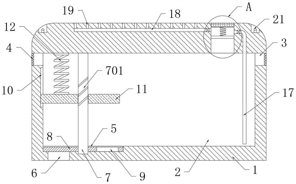 Self-heat-dissipating and water-accumulating floor tile for urban garden