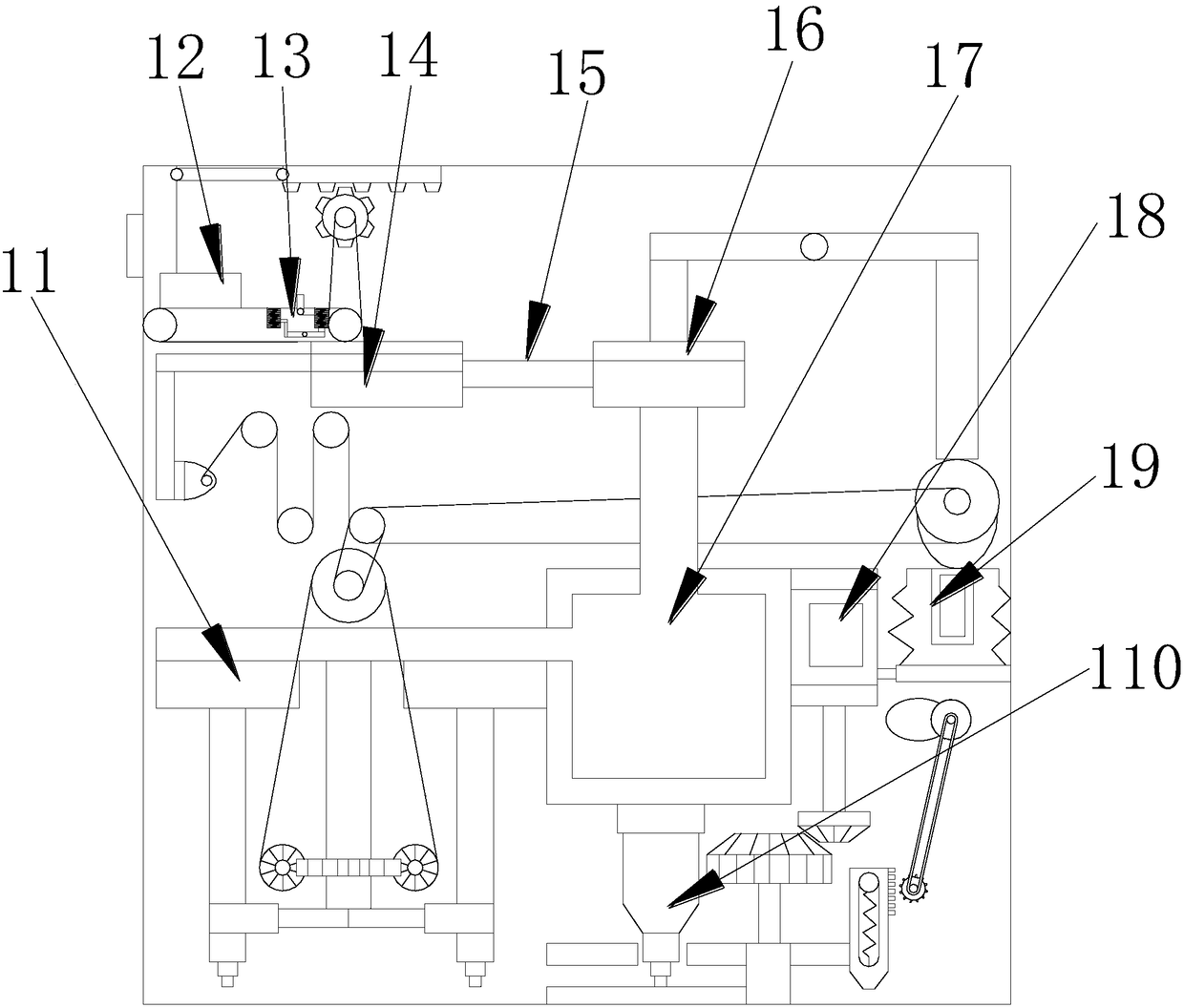 Lock cylinder installing structure