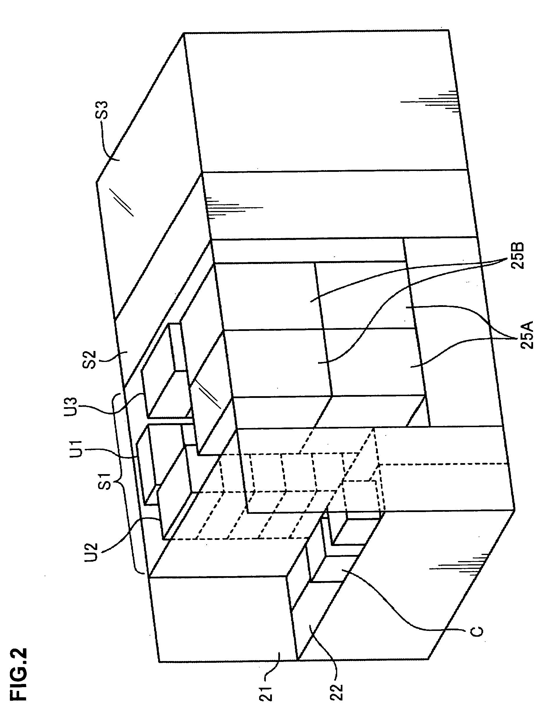 Reduced-pressure drying unit and coating film forming method