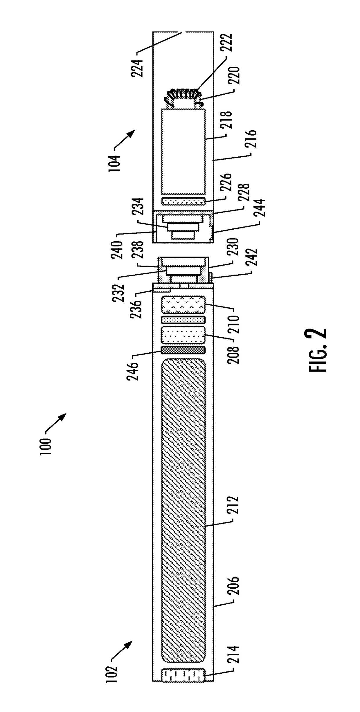 Induction charging for an aerosol delivery device