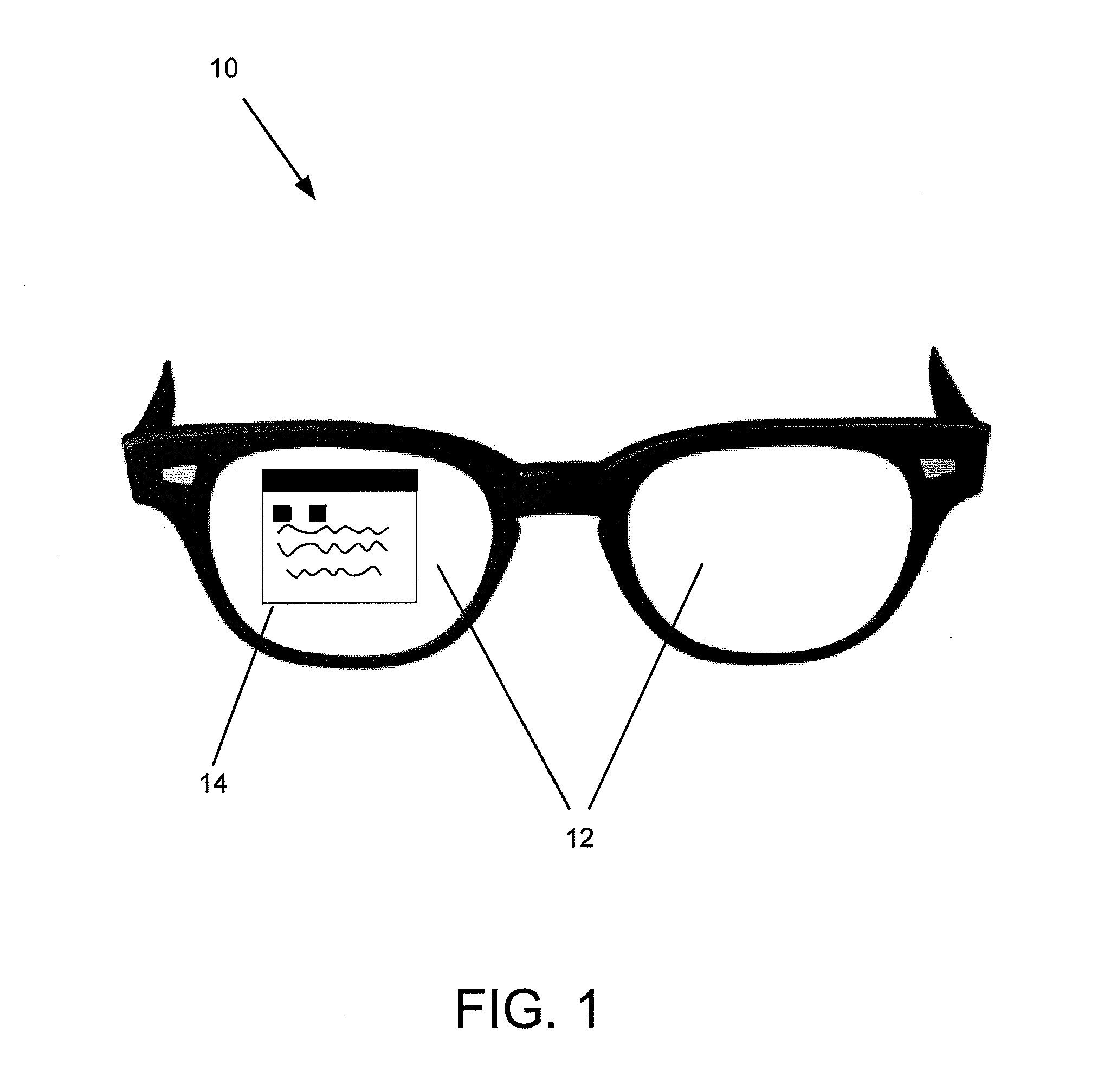 Method and apparatus for controlling the visual representation of information upon a see-through display