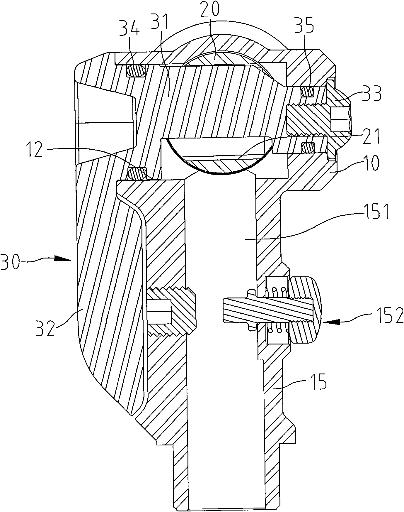 Dual-air tap inflating joint capable of improving air leakage