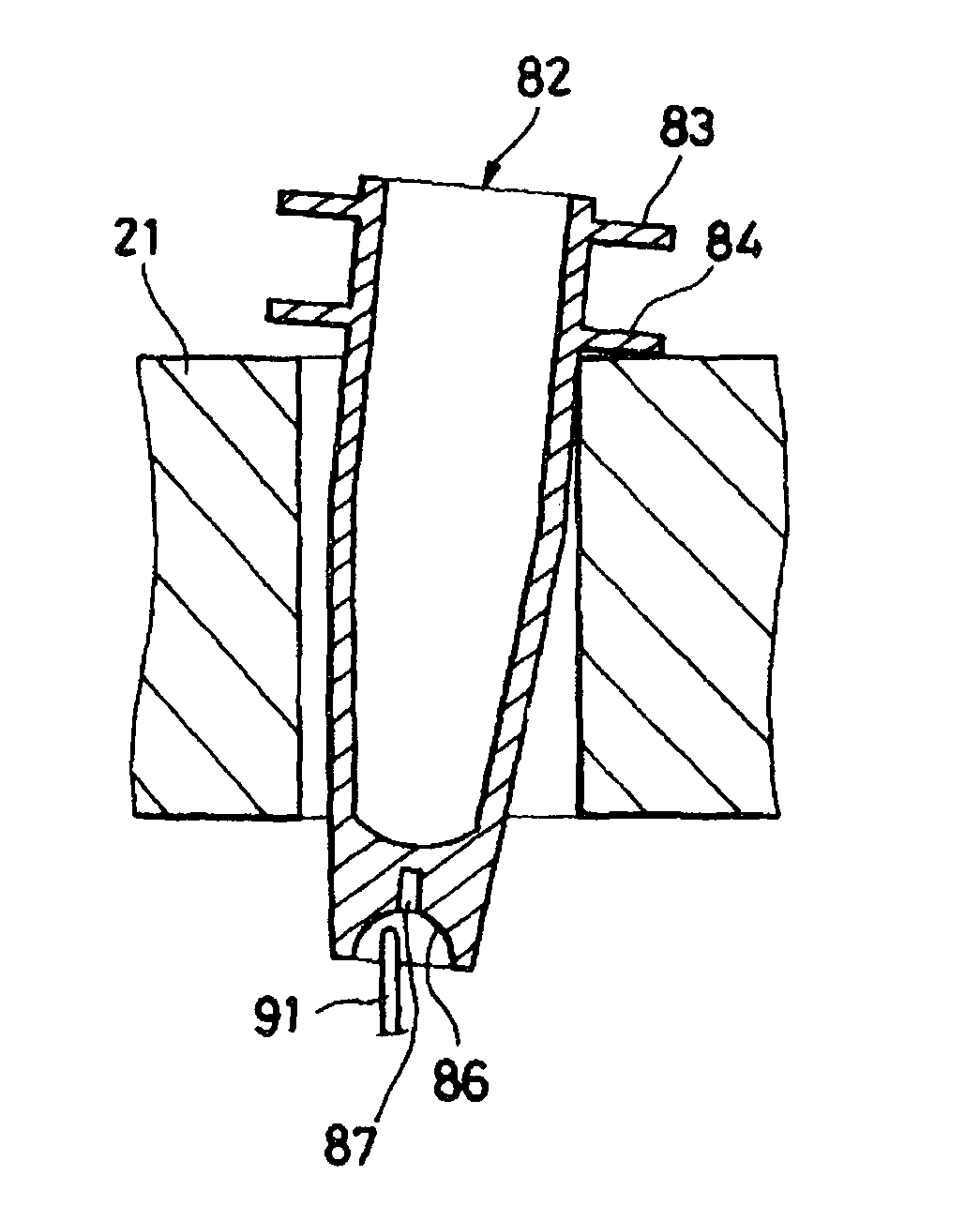 Apparatus for multiple automatic analysis of biosamples, method for autoanalysis, and reaction cuvette