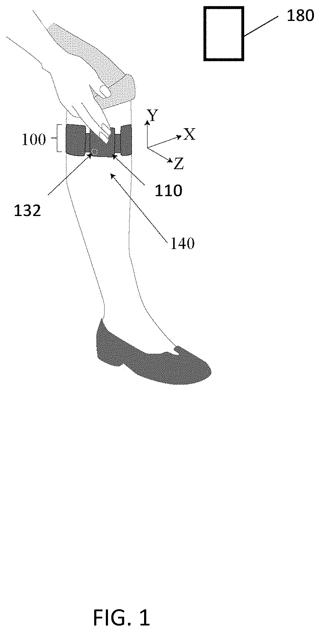 Apparatus and method for button-free control of a wearable transcutaneous electrical nerve stimulator using interactive gestures and other means