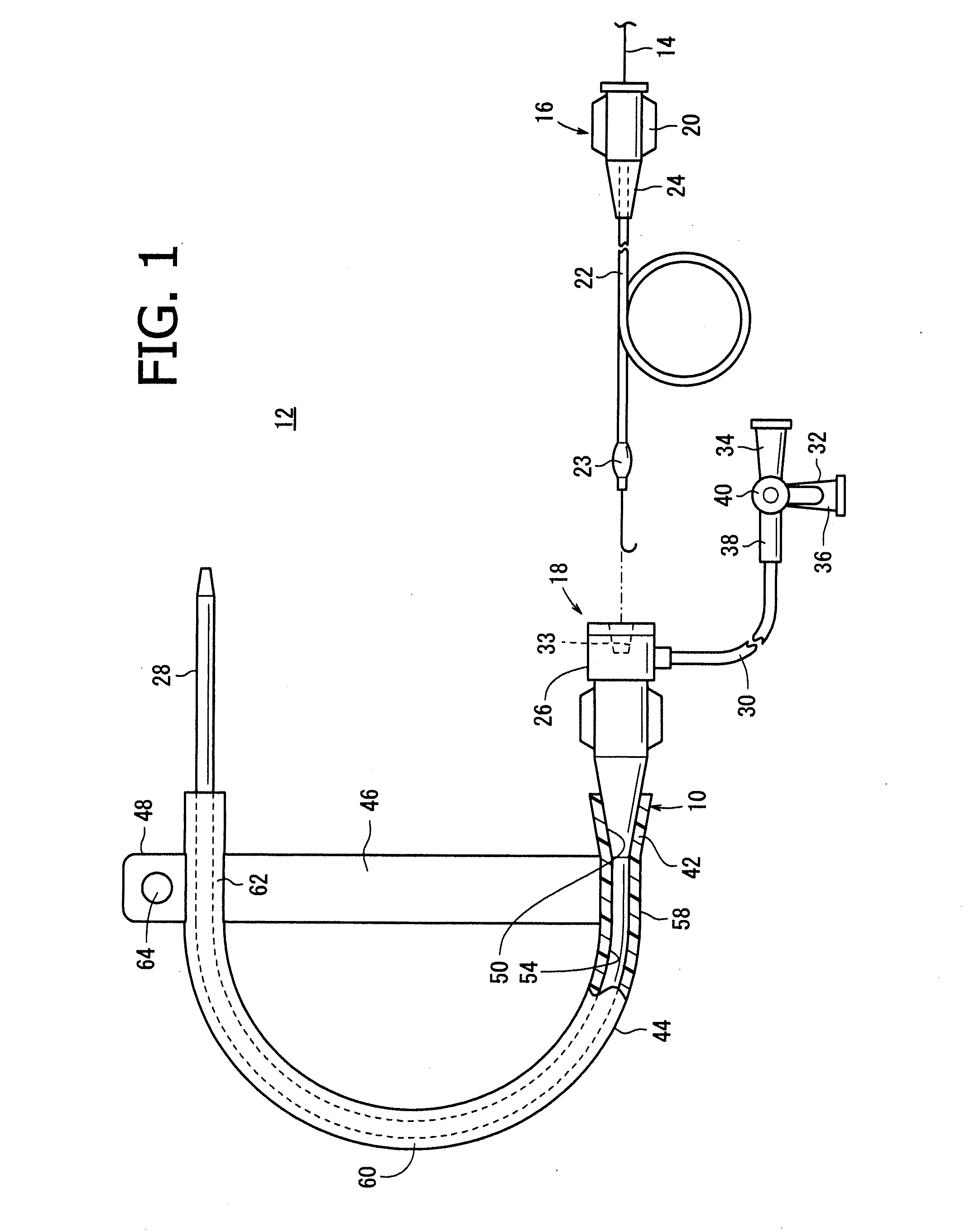 Direction changing device, medical assembly having the same, and method