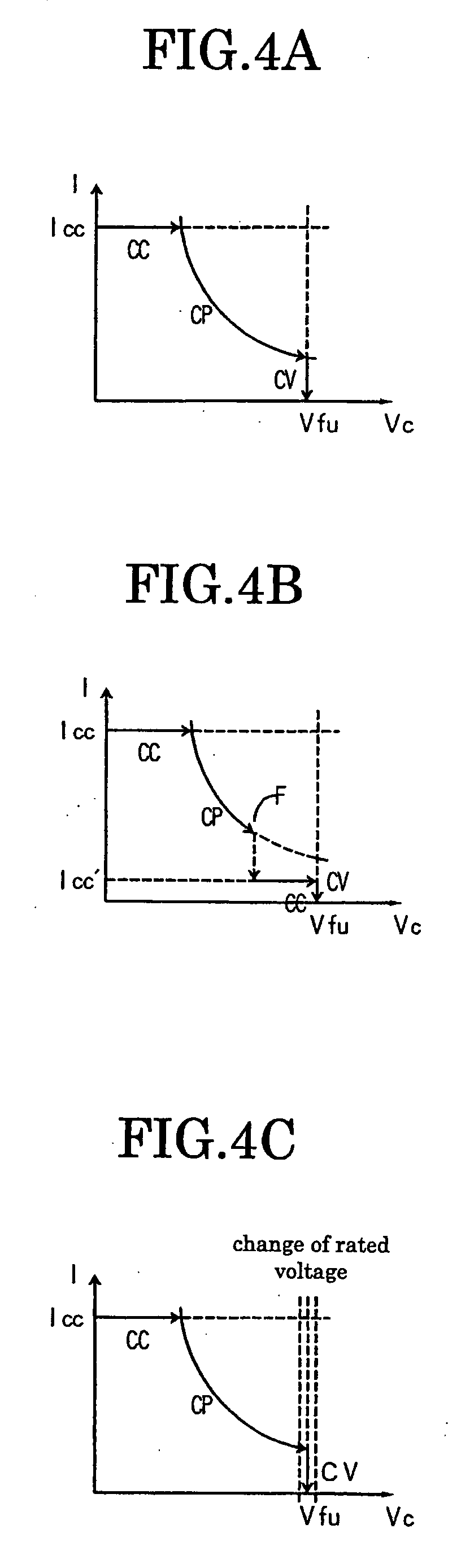 Charging apparatus for capacitor storage type power source and discharging apparatus for capacitor storage type power source