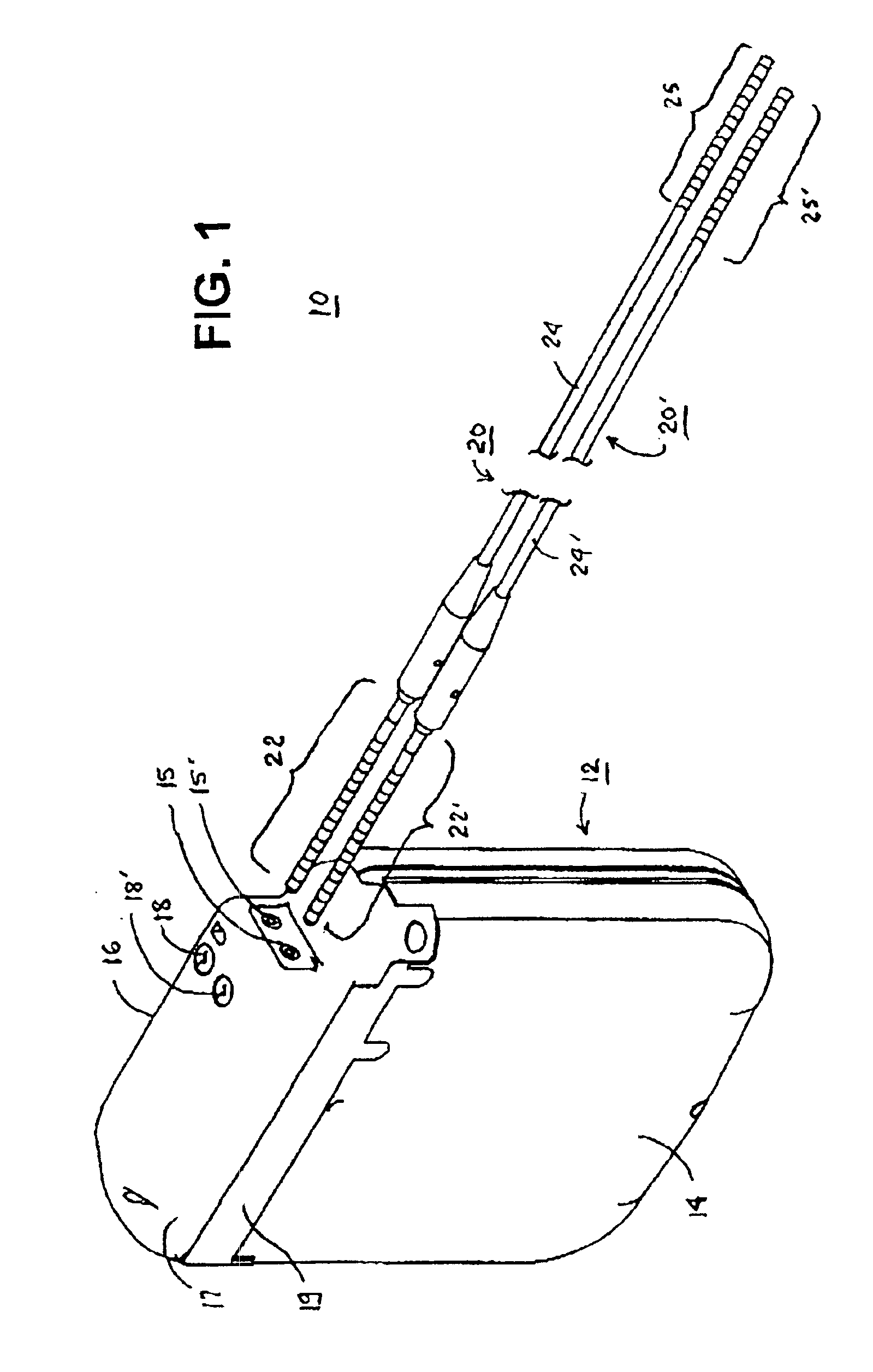 In-line lead header for an implantable medical device