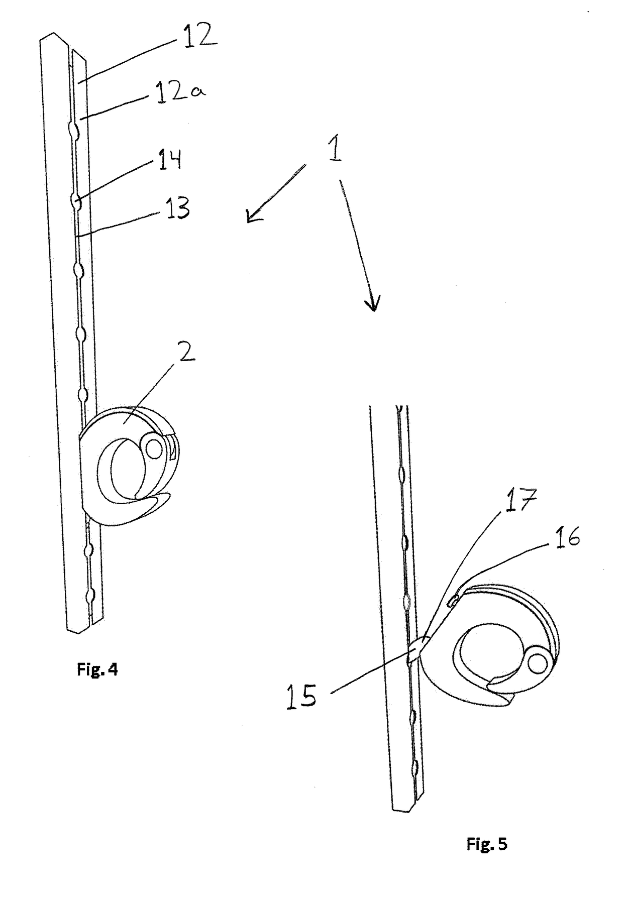 A device for assisting taking off and putting on a garment