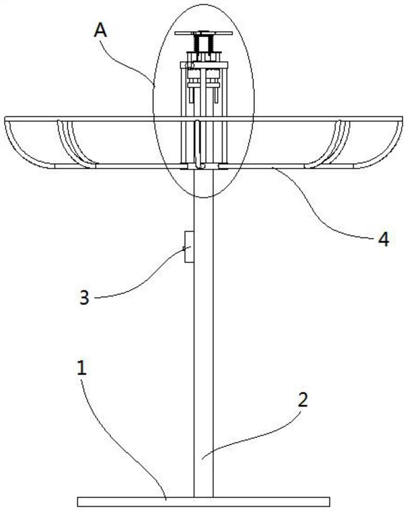 A multifunctional shaft material feeding device