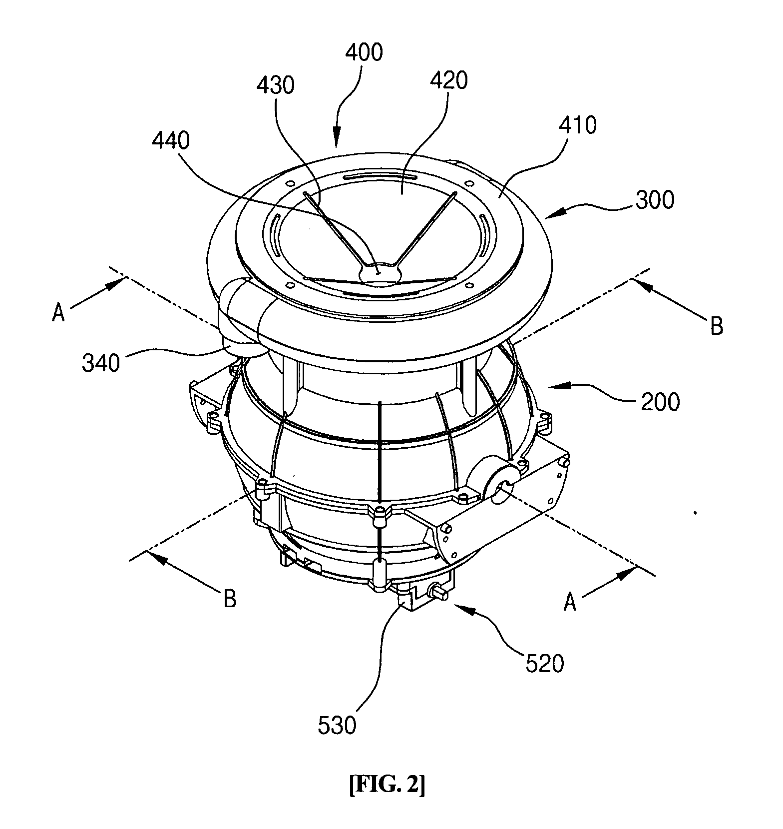 Pulverizer for food waste treatment apparatus