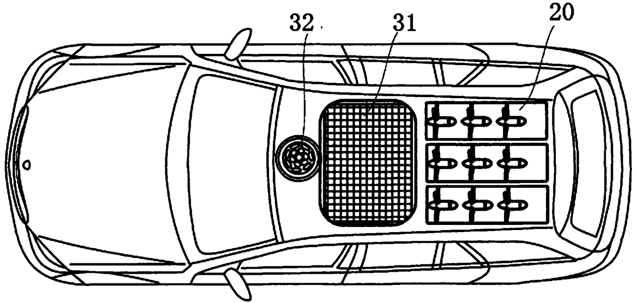 Automobile power supply device