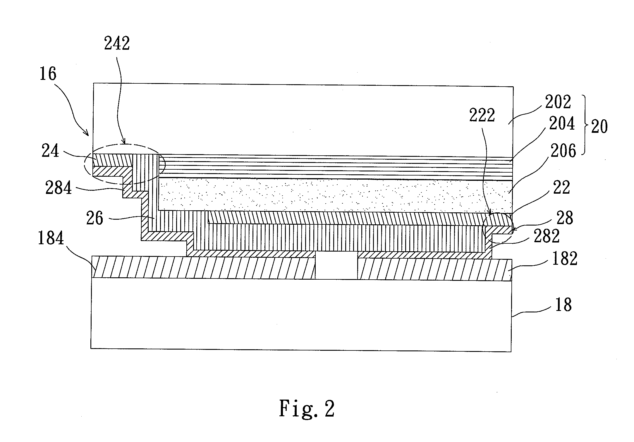 Bond type flip-chip light-emitting structure and method of manufacturing the same