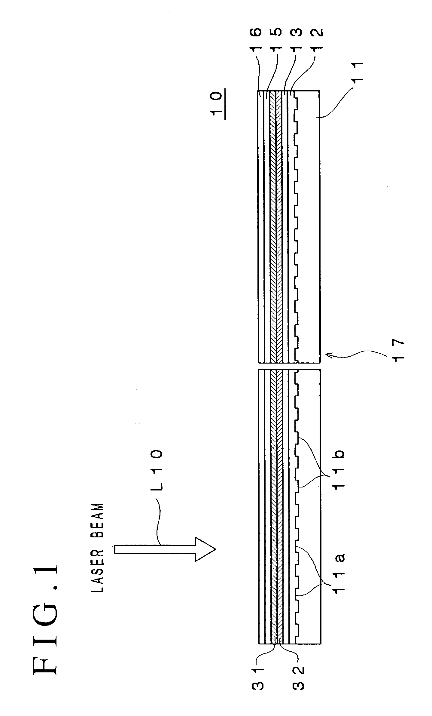 Optical recording medium and method for optically recording data in the same