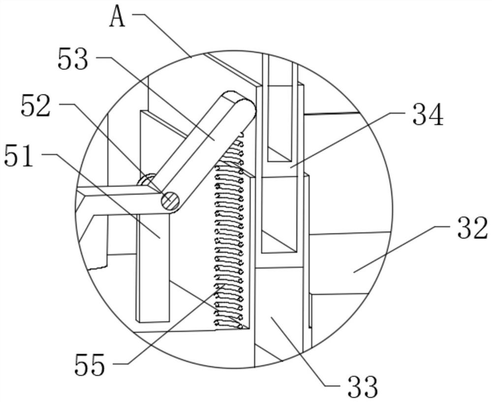 Powder material consignment device for e-commerce logistics