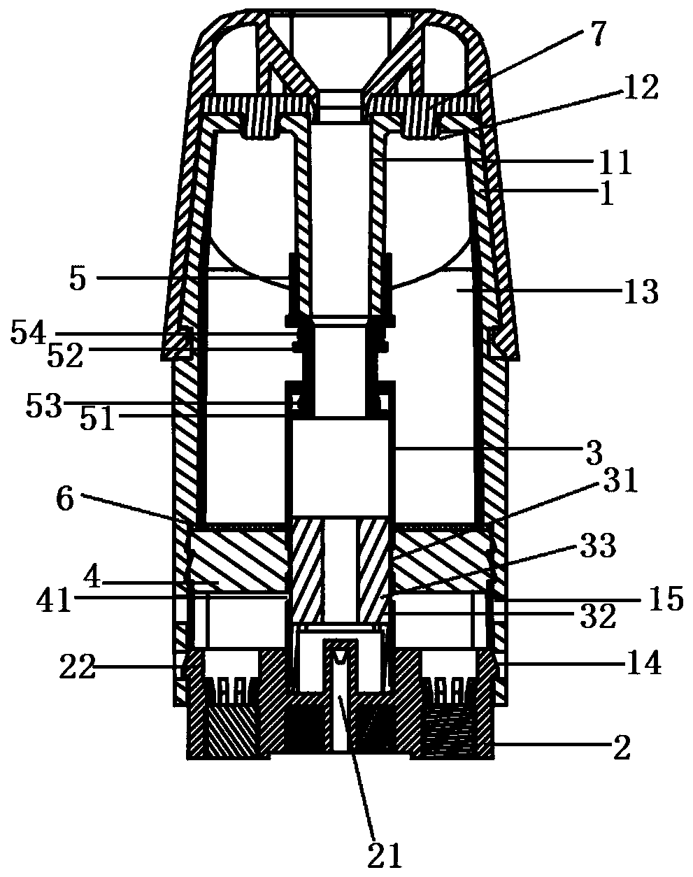 Anti-tar-leakage aerosol atomizer and electronic cigarette comprising aerosol atomizer