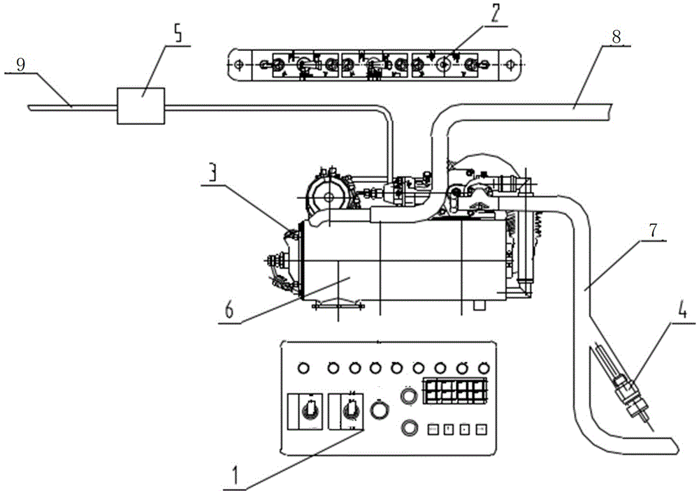 Automatic control system of heater