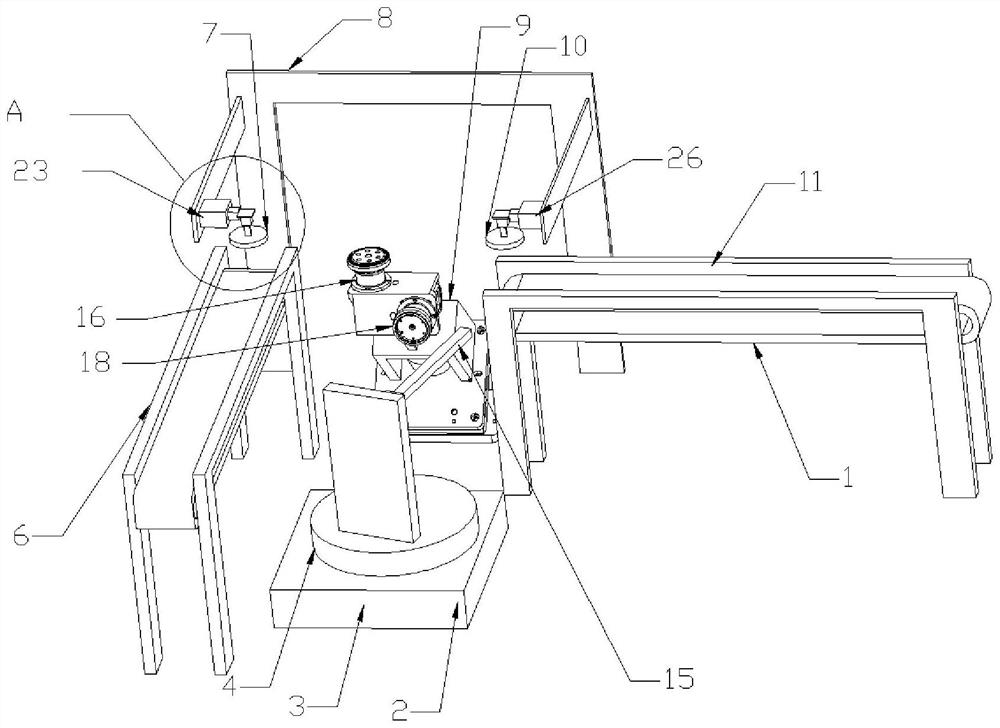 Rotary double-spindle edge trimmer