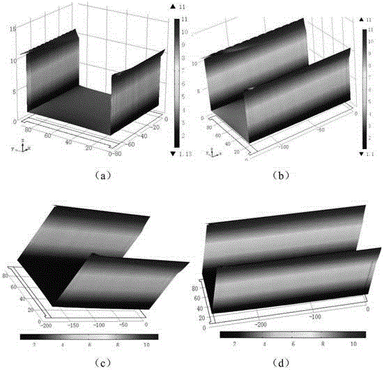 Gob air leakage flow field dynamic numerical simulation method based on deformation geometry