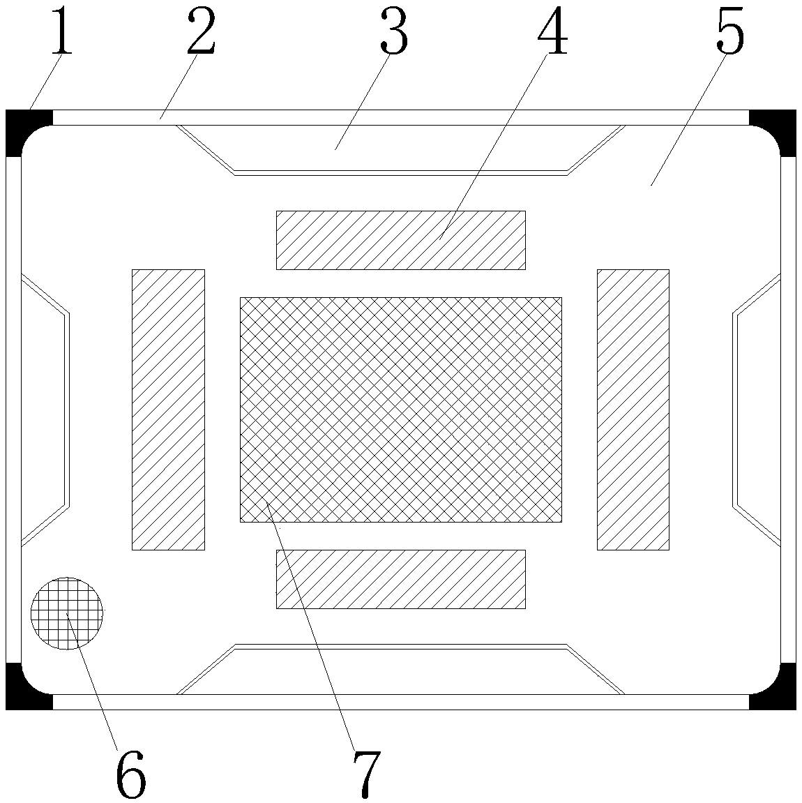 Intelligent voice control device for energy-saving purifying lamps