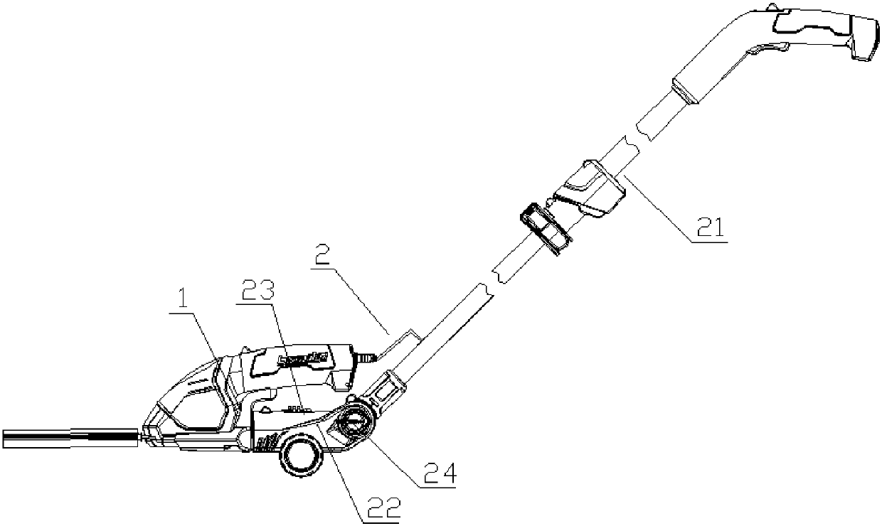 A kind of multifunctional pruning lawnmower