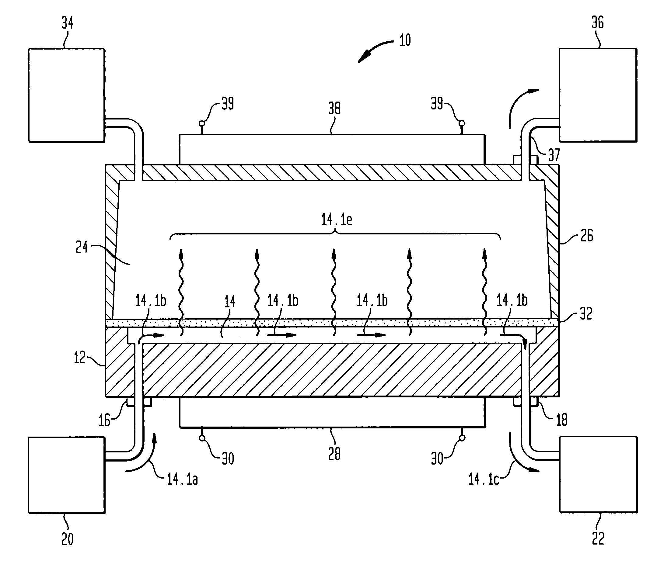 Micro-channel chemical concentrator