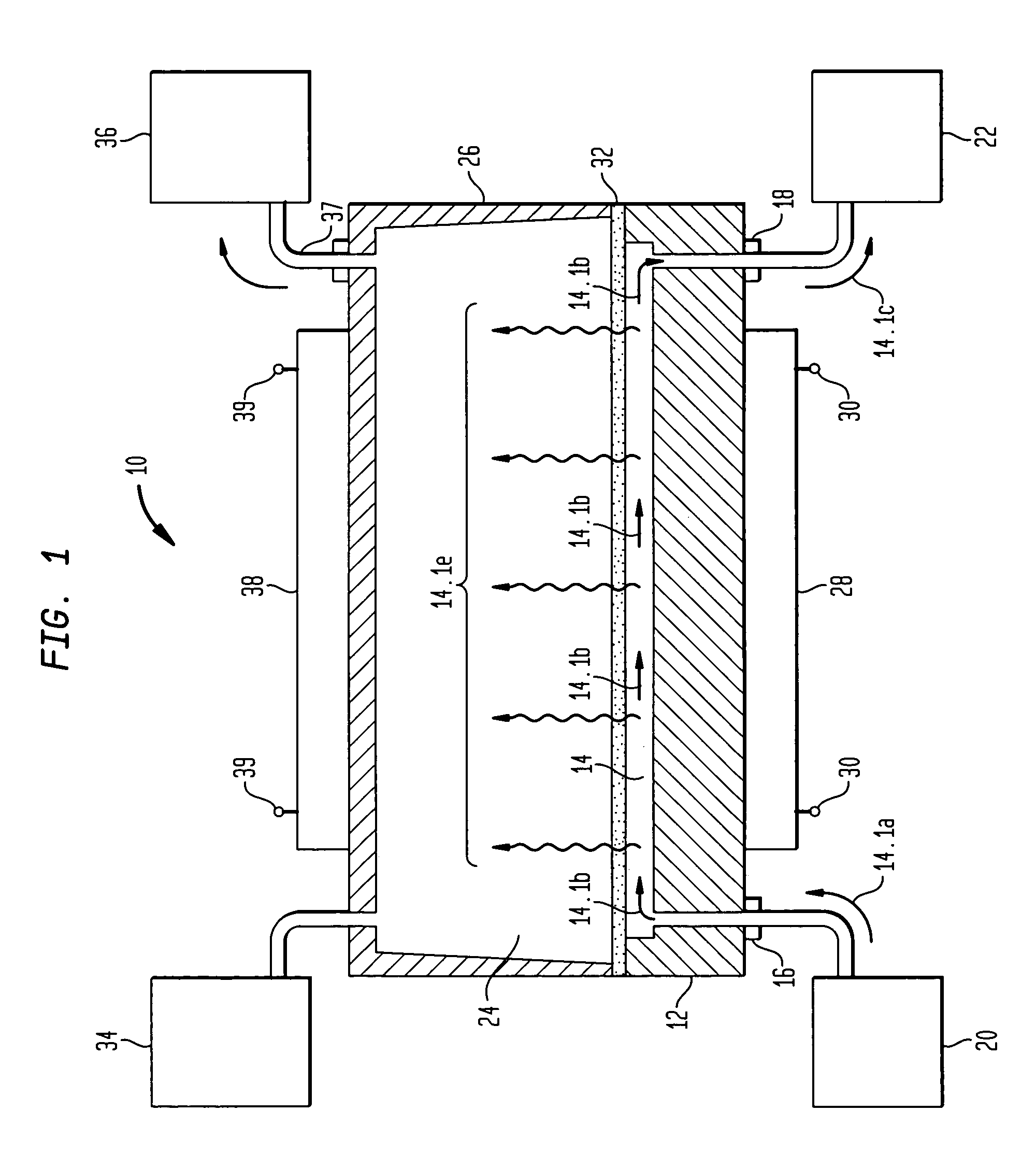 Micro-channel chemical concentrator