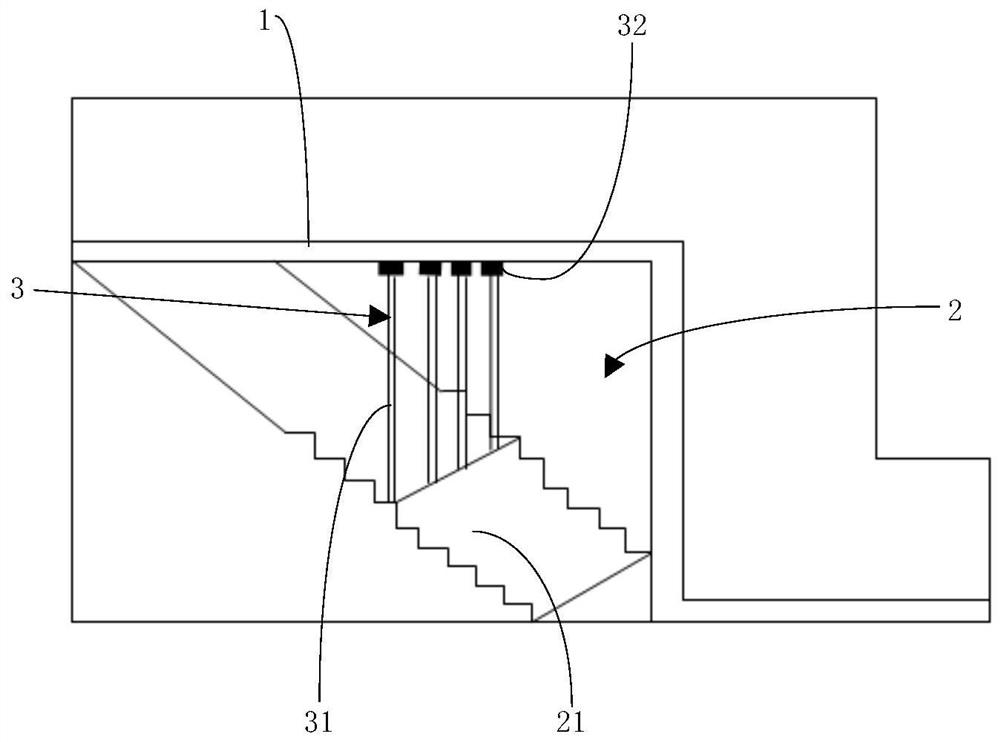 Comprehensive pipe gallery conversion vertical shaft overhead area earthwork backfilling construction method