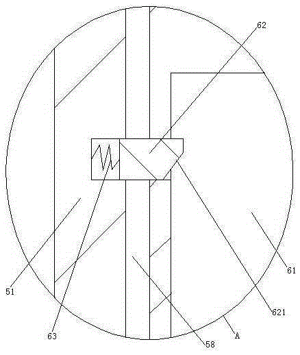 Connecting machine for wardrobe connecting columns