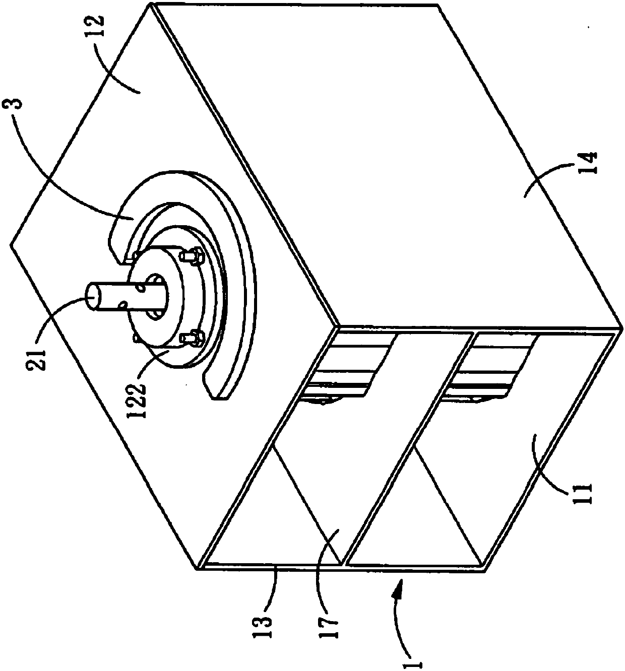 Low-head and high flow water turbine machine