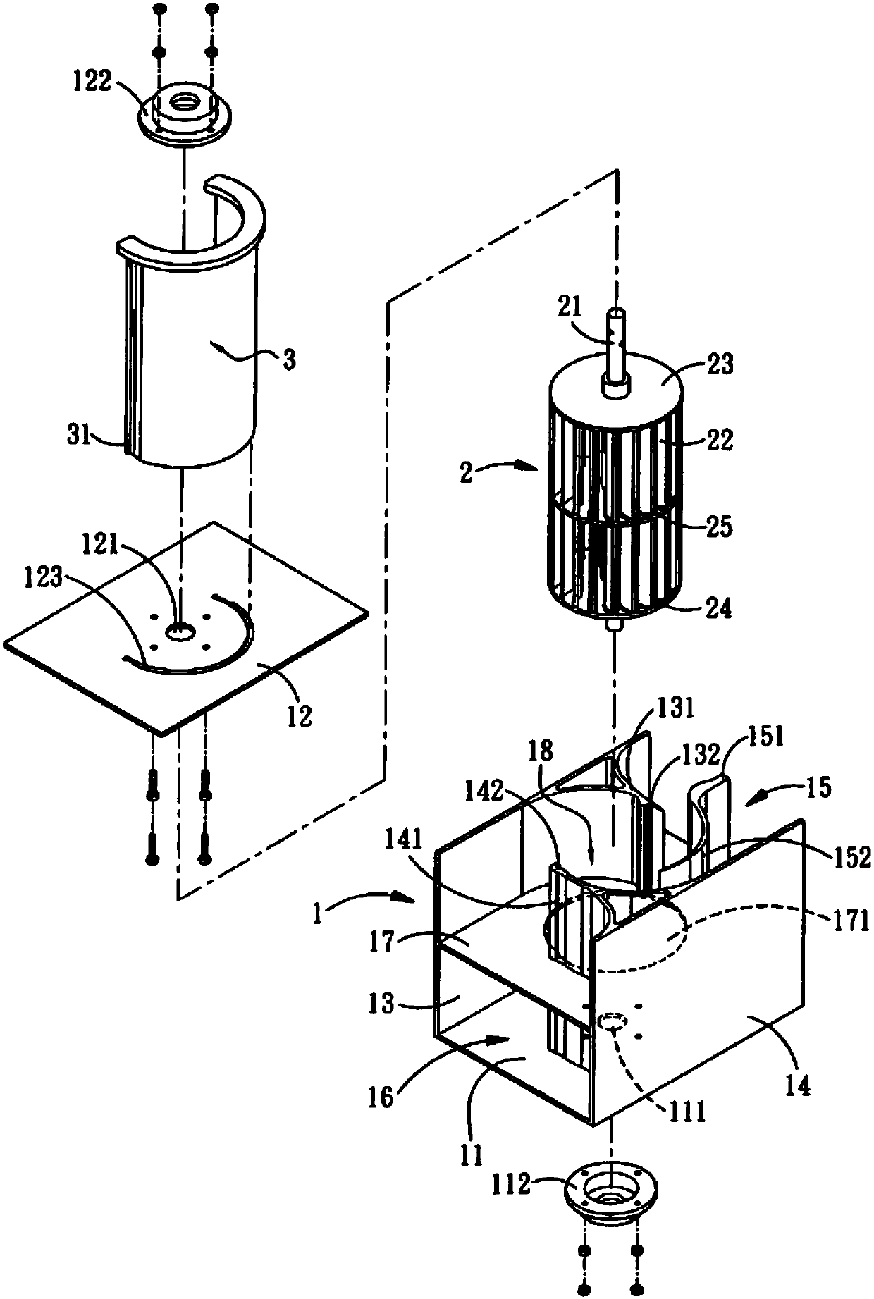 Low-head and high flow water turbine machine