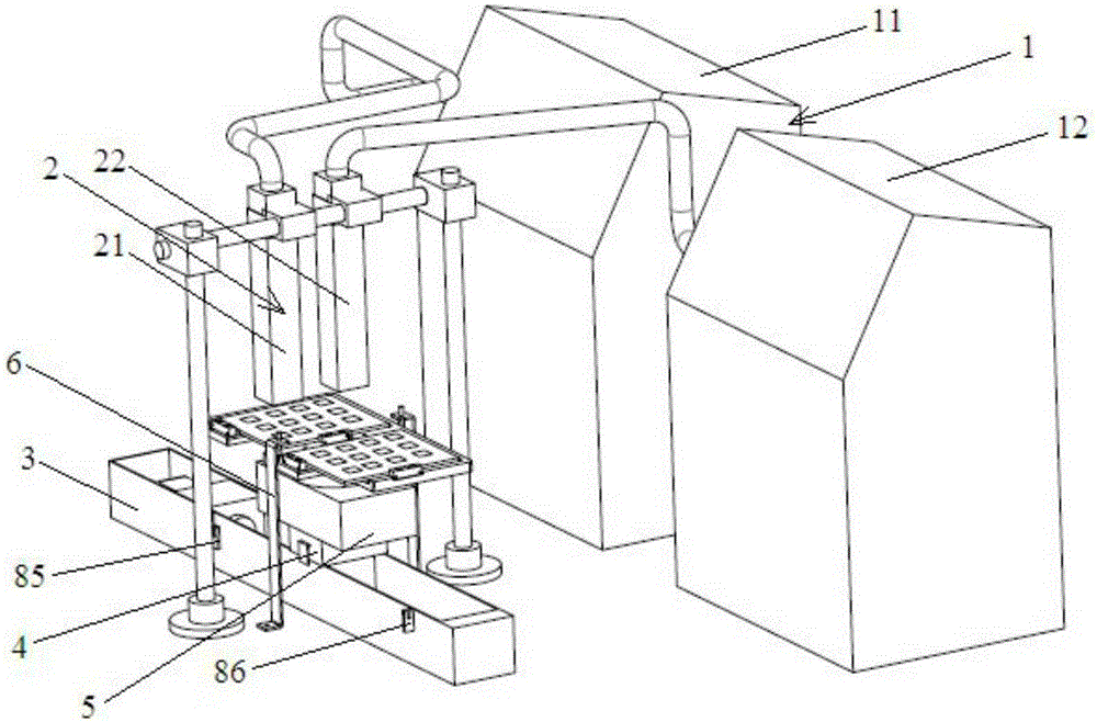 Code spraying system