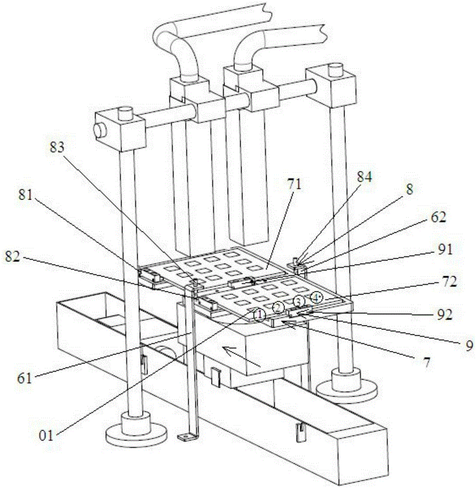 Code spraying system